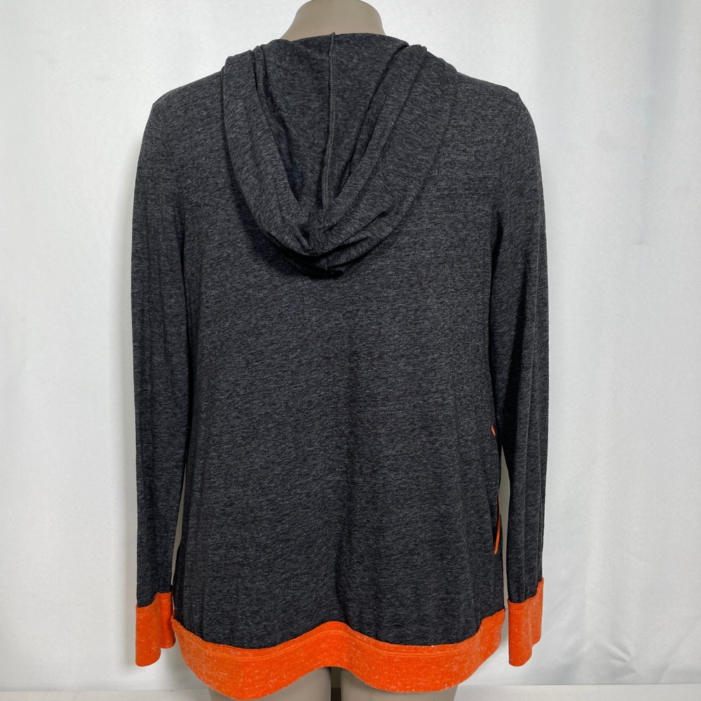 Oregon State Beavers Colosseum Gray Hooded Open Front Cardigan Women's MEDIUM - Picture 6 of 10
